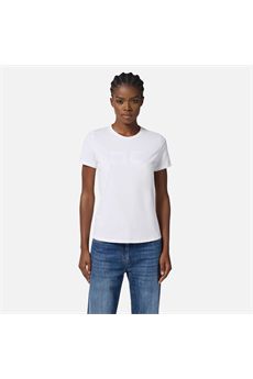 T-shirt da donna di colore gesso - Elisabetta Franchi